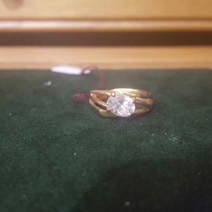 Oval Cut Cubic Zirconia ring